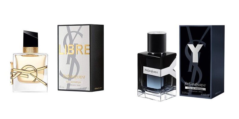 Wedding Fragrances YSL Libre & YSL Y,