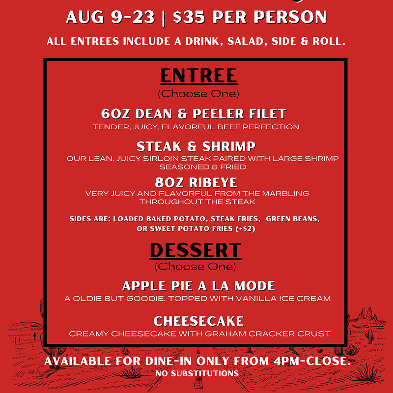 Little Red Barn Culinaria Summer Restaurant Weeks Dinner Menu.png