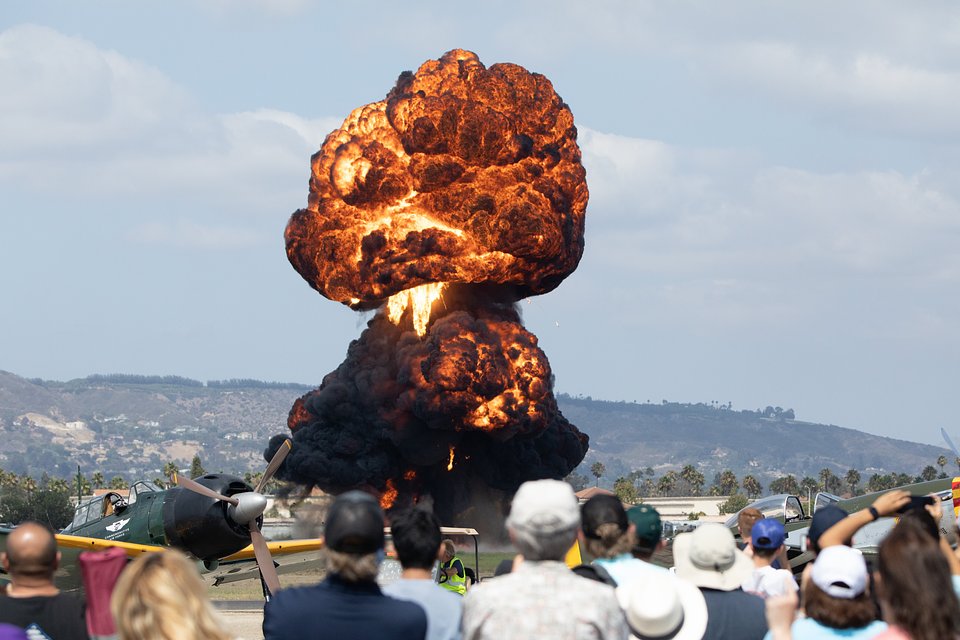 Wings Over Camarillo Air Show special performance. Ventura County Coast image.