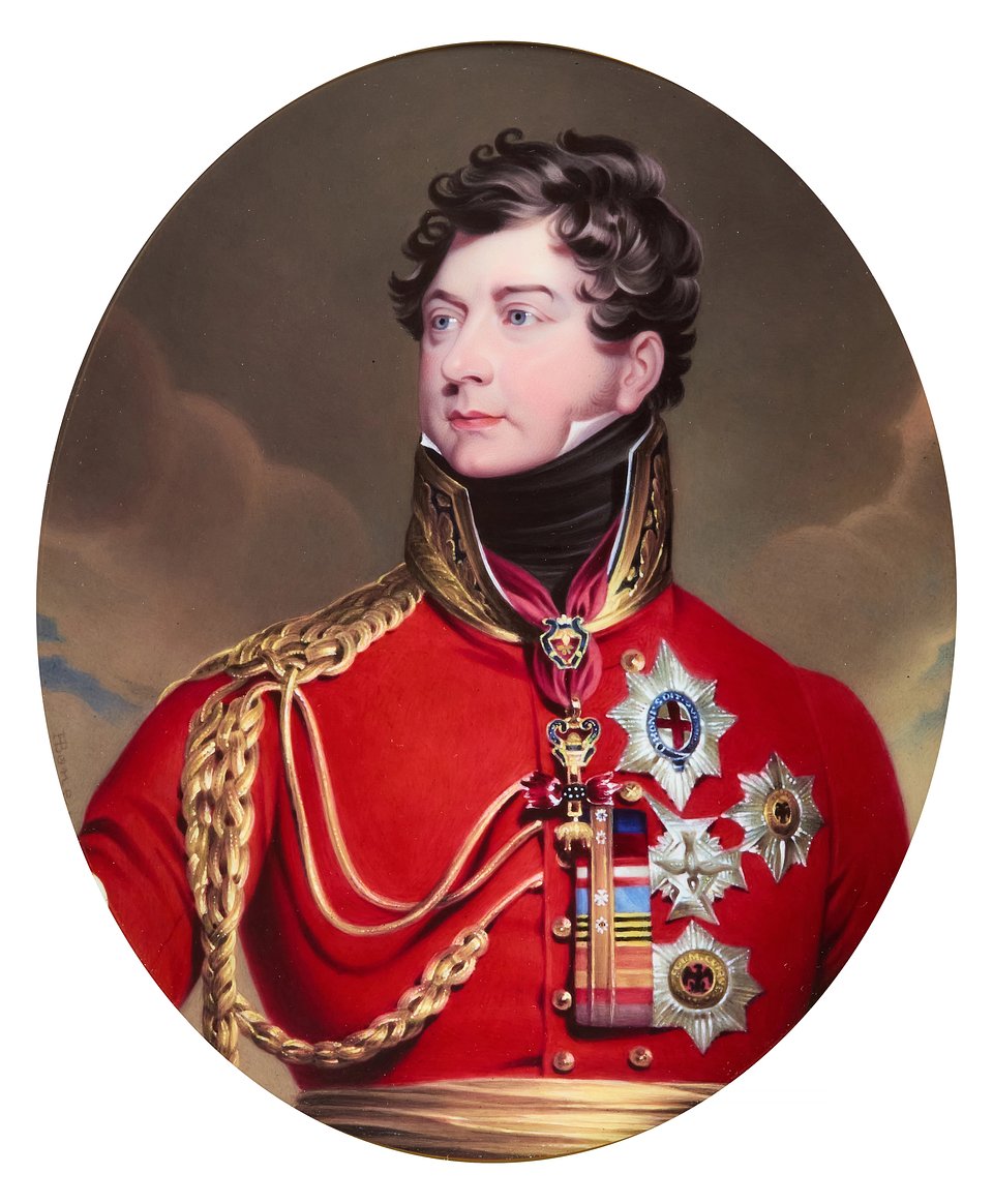 Lot 108: Henry Bone, RA, British 1755-1834- King George IV (1762-1830) as Prince Regent
Estimate: £5,000 - £8,000