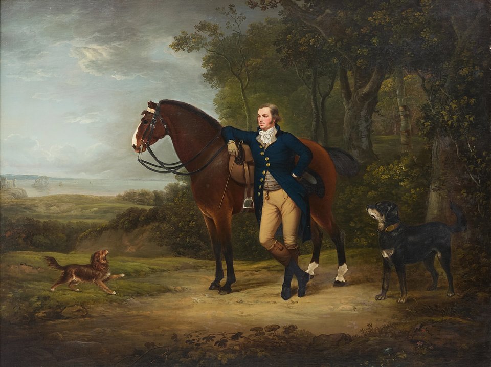 Lot 13: Alexander Nasmyth, Scottish 1758-1840- Portrait of a gentleman - Estimate: £10,000 - £15,000
