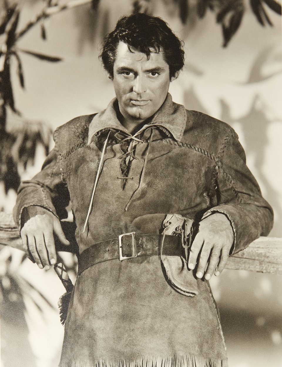 Pictured: A photograph depicting Cary Grant in costume belonging to Barbara Hutton 