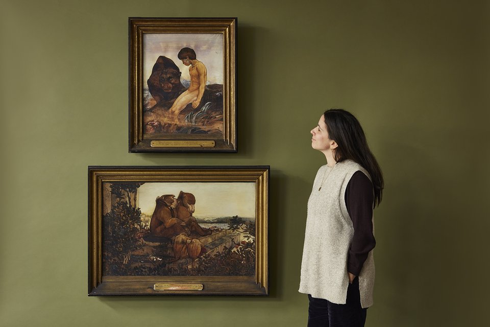 Lara L'vov-Basirov, Head of Old Master, British & European Pictures and the newly discovered Detmold watercolours, appearing on the market for the first time.