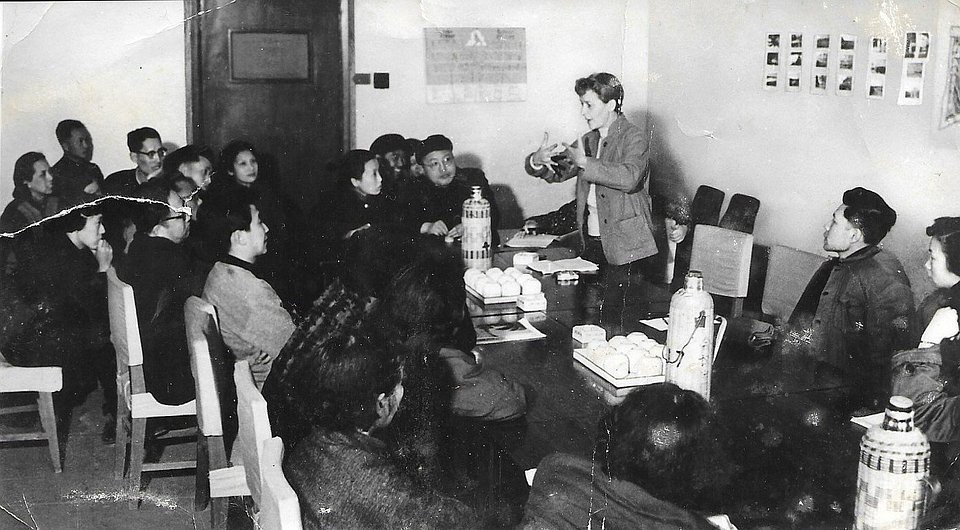 Nan Brake teaching in China