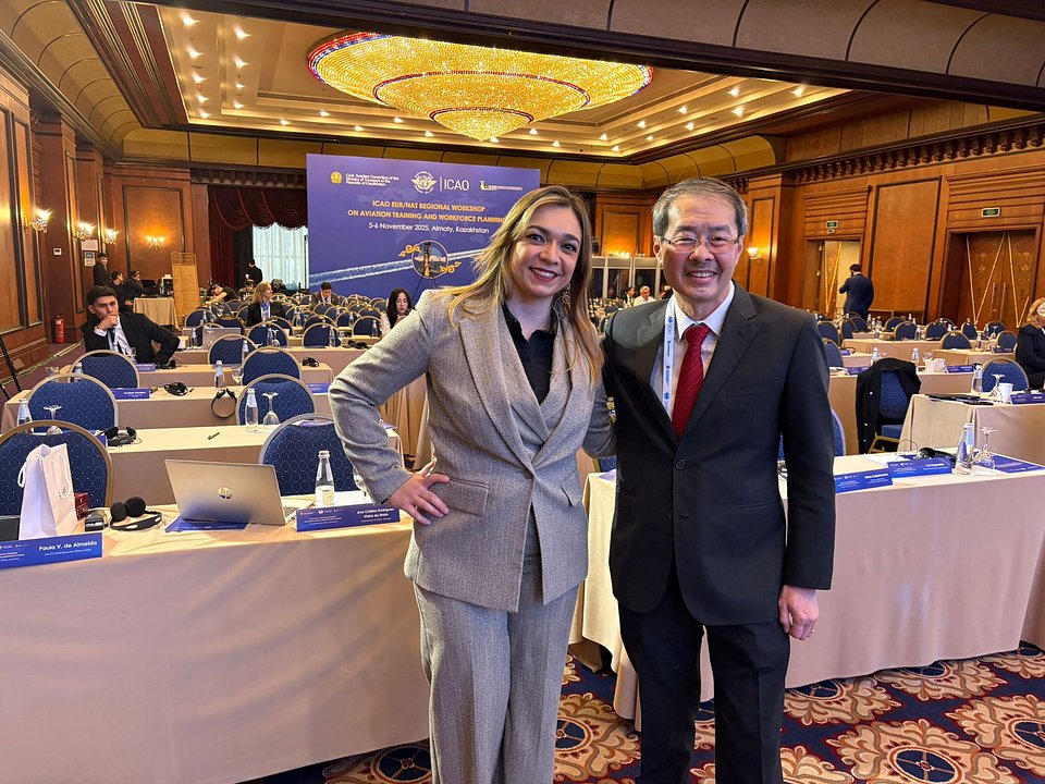 Paula V. de Almeida (JAA TO CEO) and Tay Tiang Guang (Dean SAA Singapore)