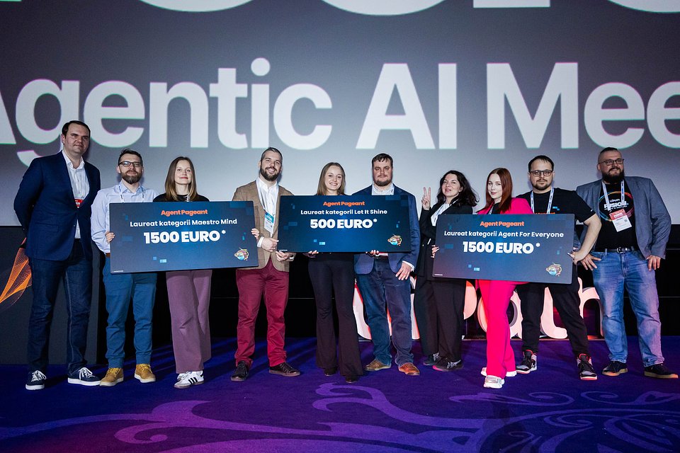Zwycięzcy Hackathonu Agent Pageant.