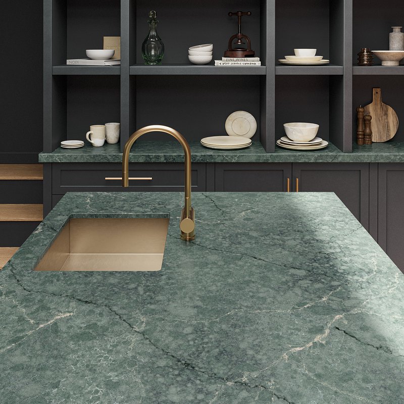 Silestone XM European Kitchen - Le Chic Boheme - Jardin Emerald Detalle.jpg