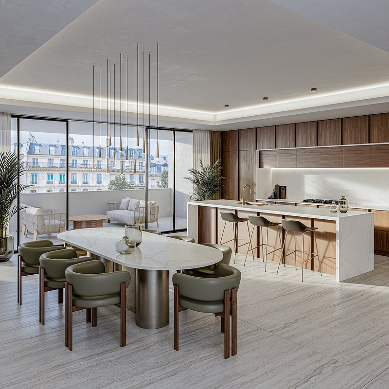 Silestone XM European Kitchen - Le Chic Boheme - Blanc Elysee 1.jpg