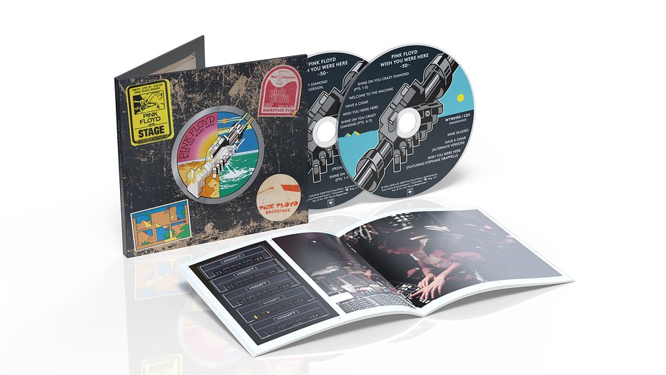 Product Shot - Pink Floyd - Wish You Were Here (50th Anniversary) - 2 CD.jpg