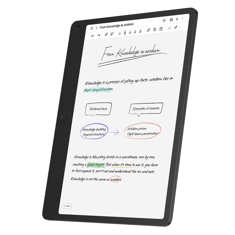 TCL Note A1 NXTPAPER_Aerolite Grey_Special-Front Right.png