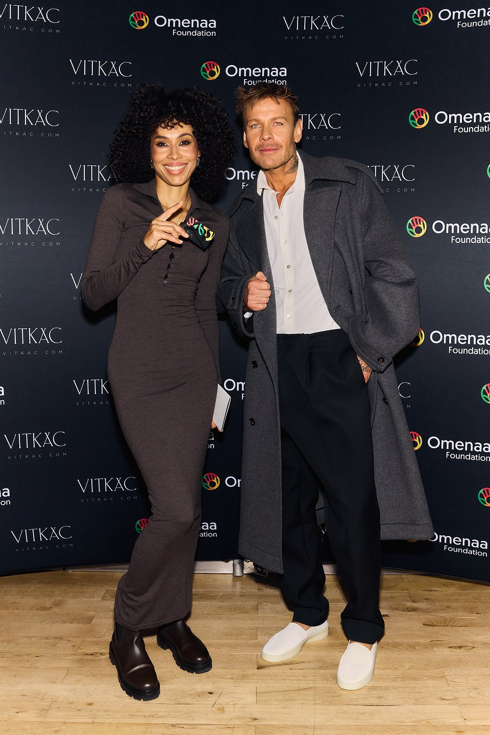 Omenaa Mensah i Dawid Woliński