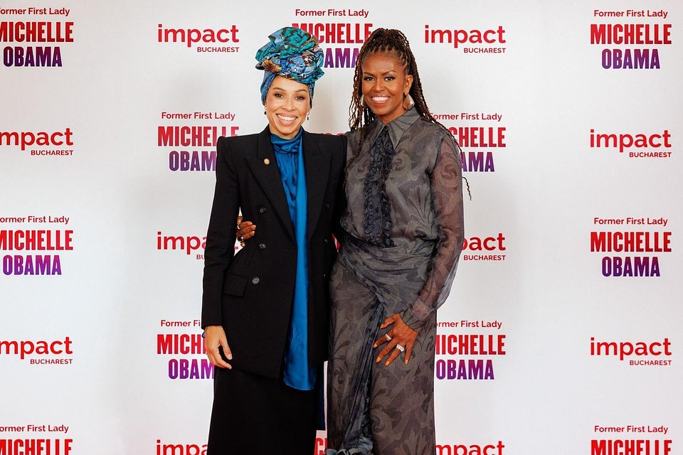 Omenaa Mensah i Michelle Obama
Materiały prasowe Konsorcjum