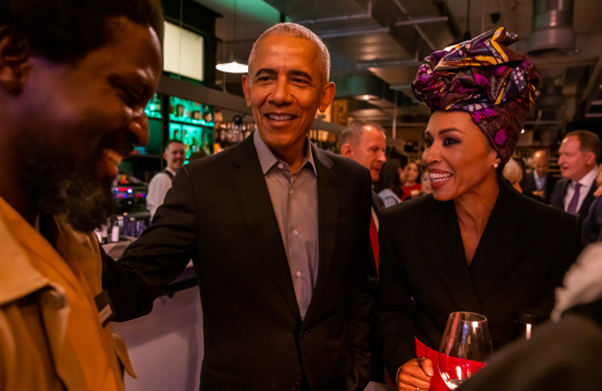 Barack Obama i Omenaa Mensah
Materiały prasowe Konsorcjum