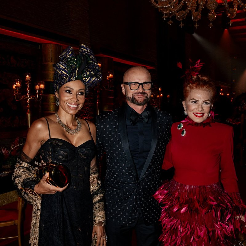 Omenaa Mensah, Rafal Brzoska, Georgette Mosbacher.jpg