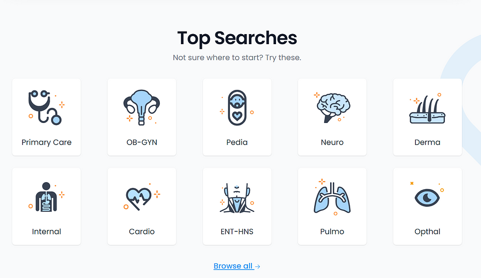 Some of the features on SeeYouDoc’s landing page. Photo courtesy of SeeYouDoc, Corp.
