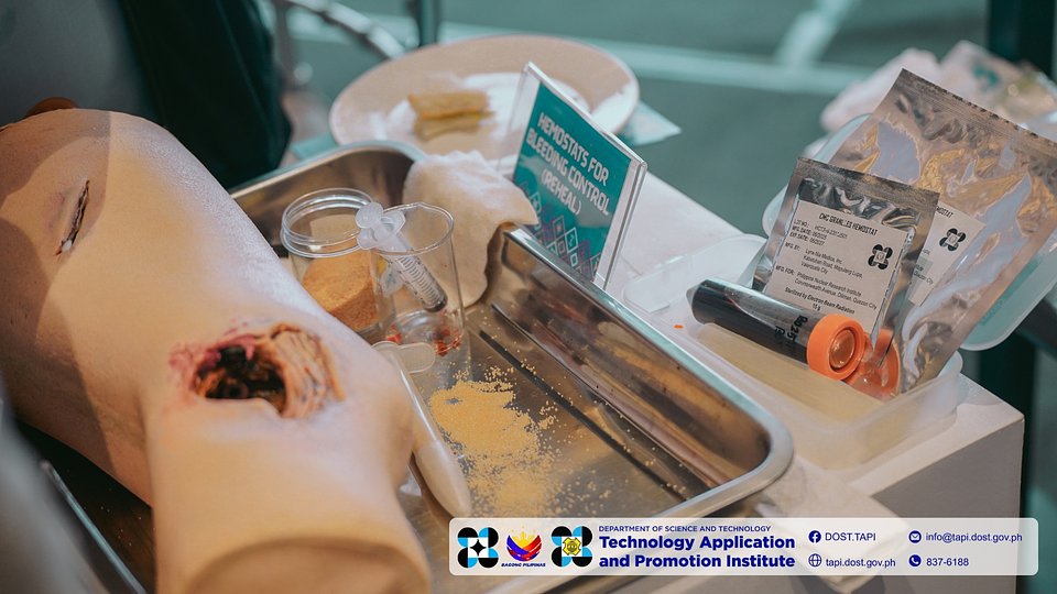 IN PHOTO: PNRI’s Radiation-Engineered Hemostatic Agents as Life Saving Devices (REHEAL) 