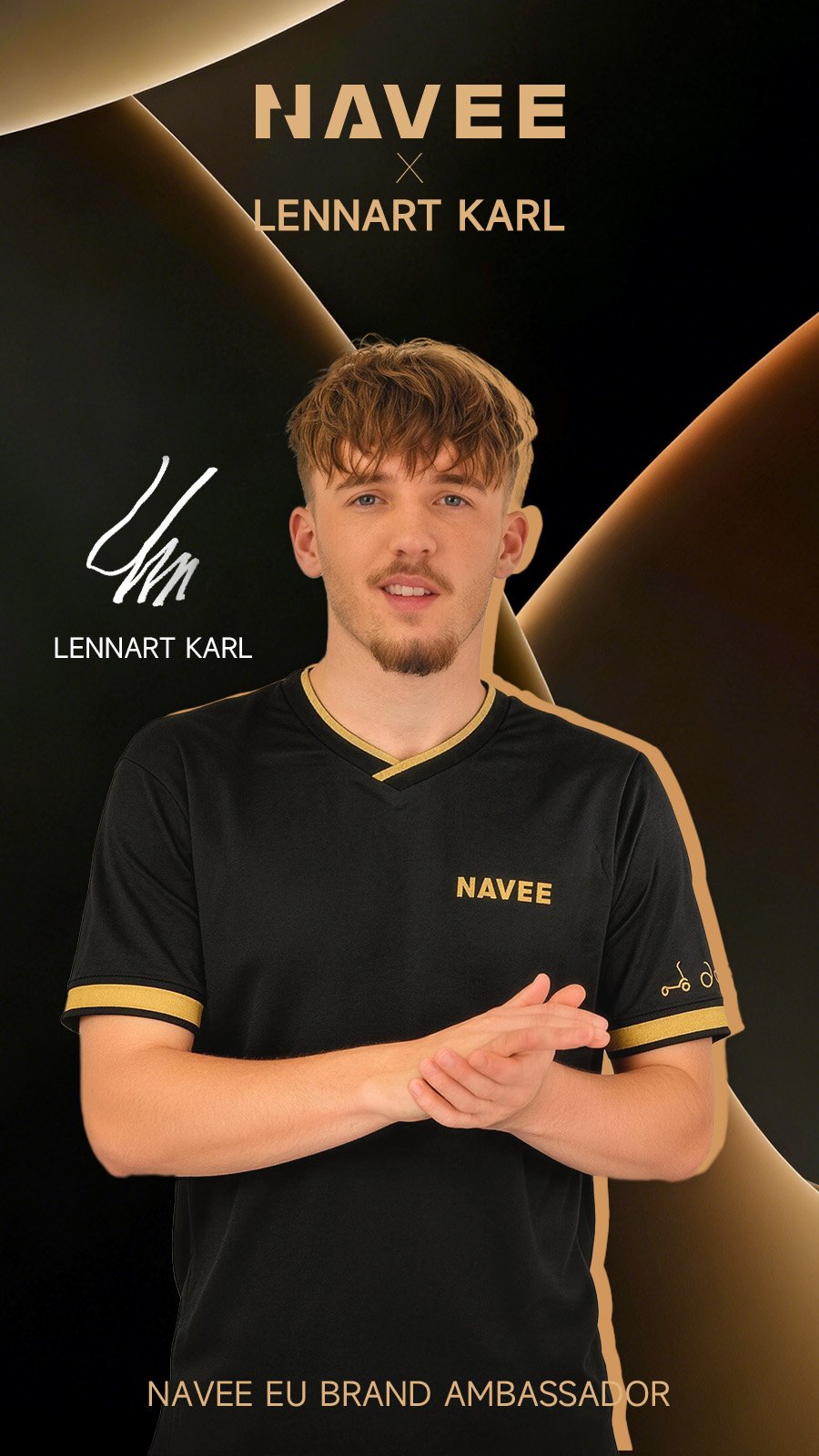 Lennart Karl, NAVEE EU BRAND AMBASSADOR (@NAVEE)