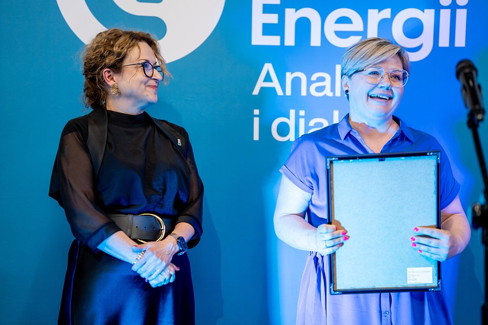 Od lewej: Joanna Pandera (Prezeska Zarządu Forum Energii), Marzena Tyl-Czarzasty (Stowarzyszenie Tak dla Bełchatowa)