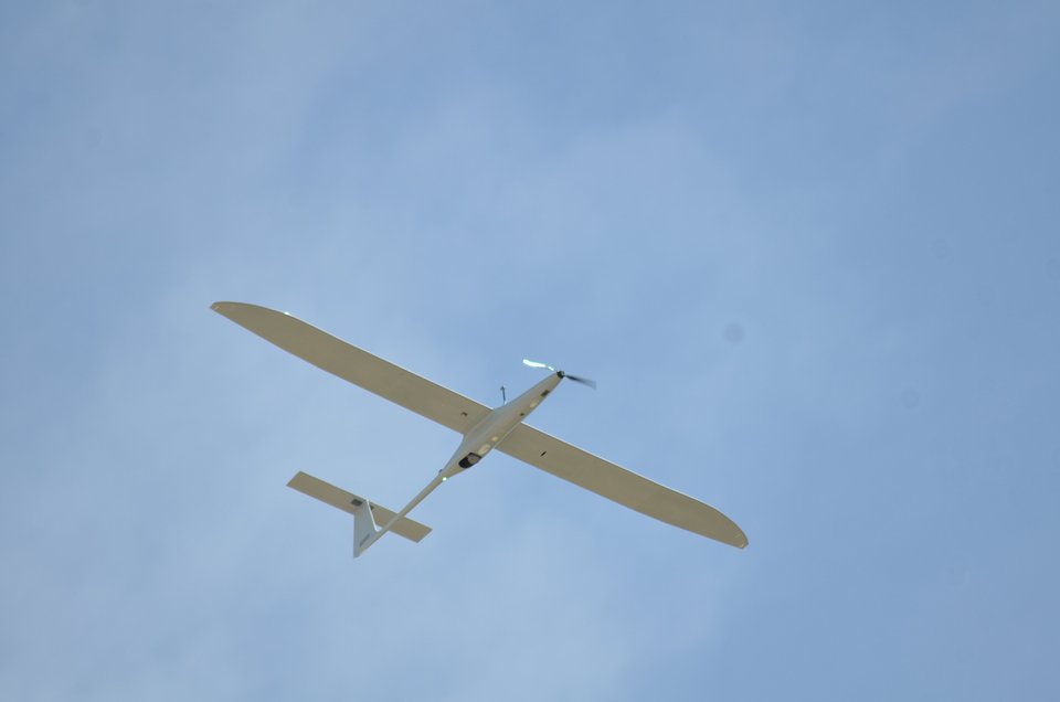 K1000ULE in flight.