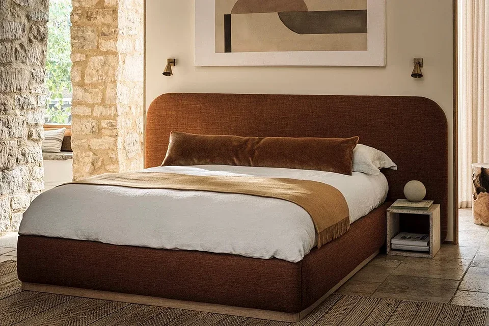The Halstock Bed by Naturalmat.
