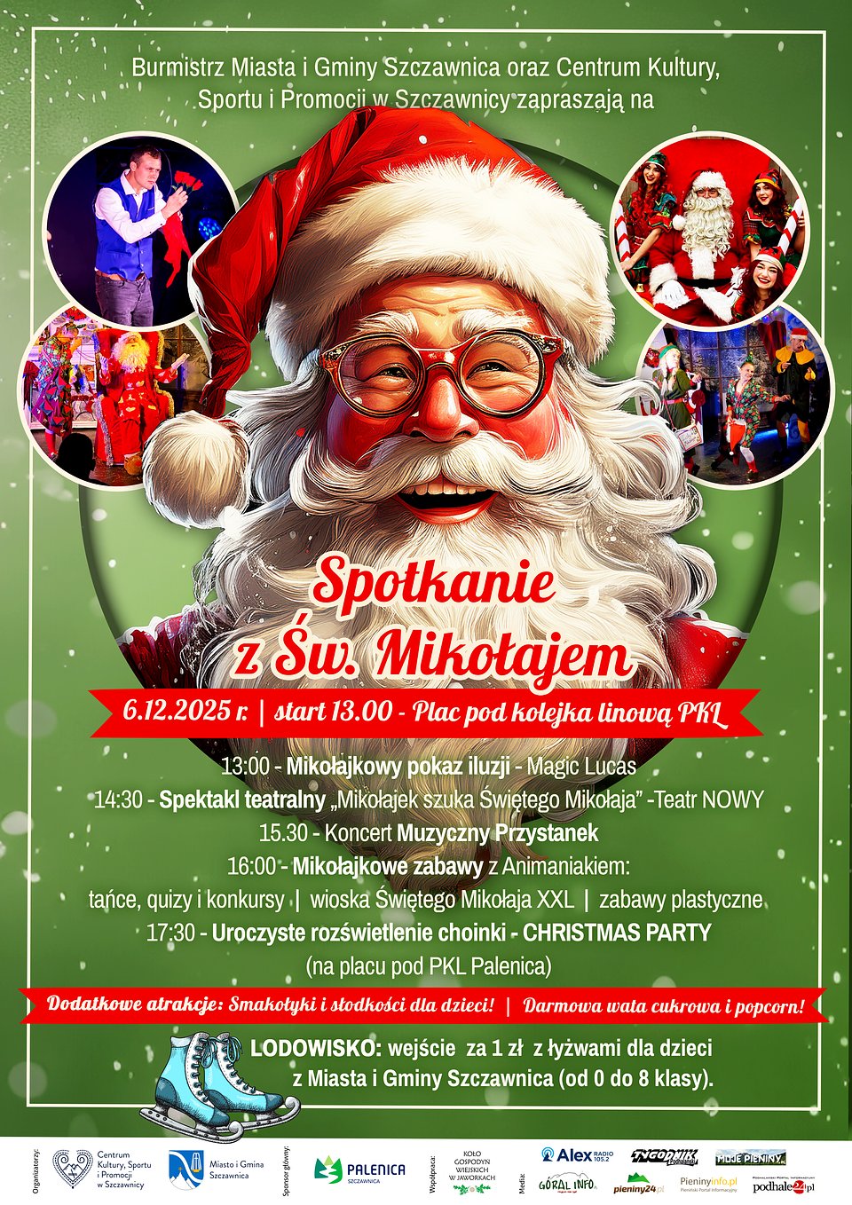 Mikołajki w ośrodku PKL Palenica 