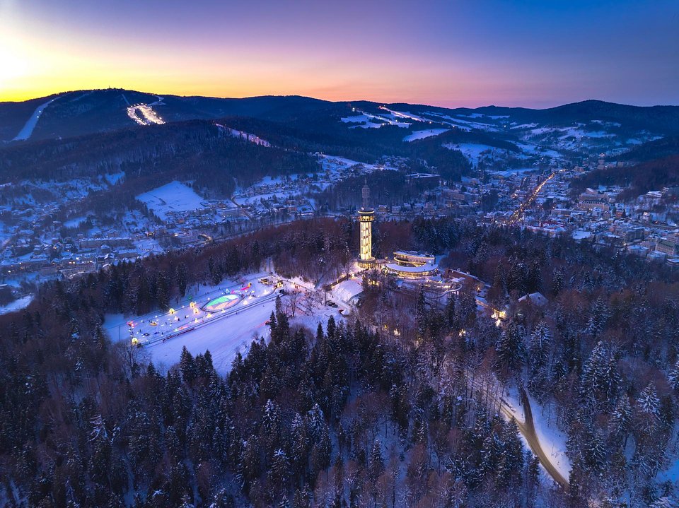 Wieża widokowa na Górze Parkowej, fot. Konrad Rogoziński