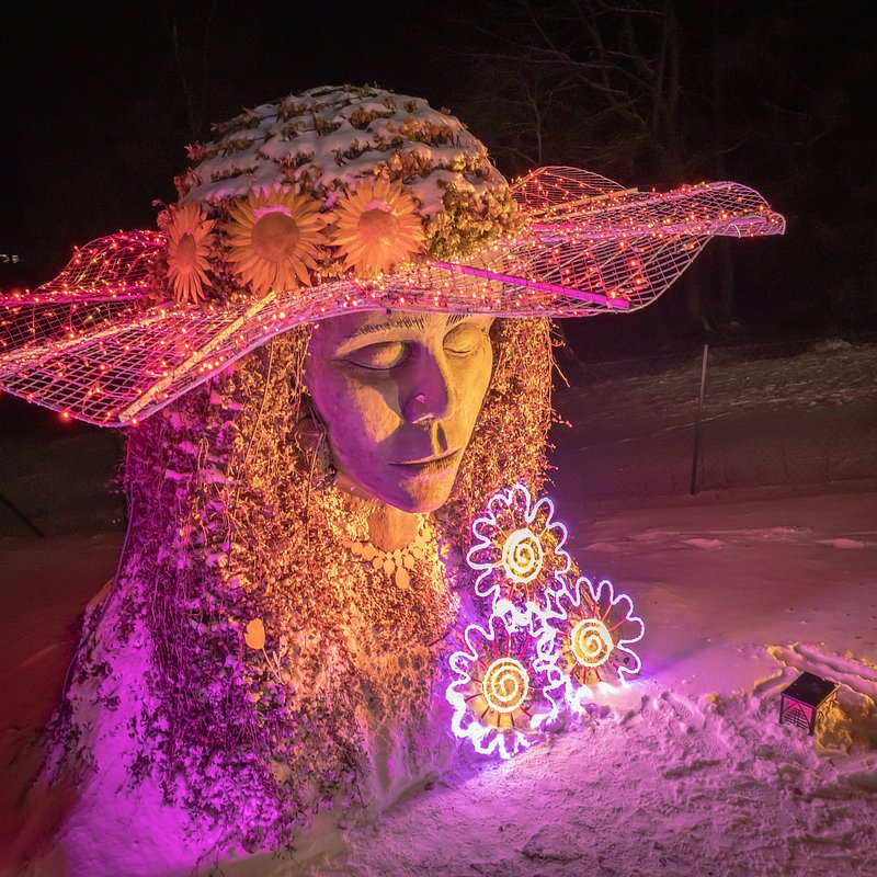 019 Lot nad Górą Parkową zimą © Konrad Rogoziński.JPG