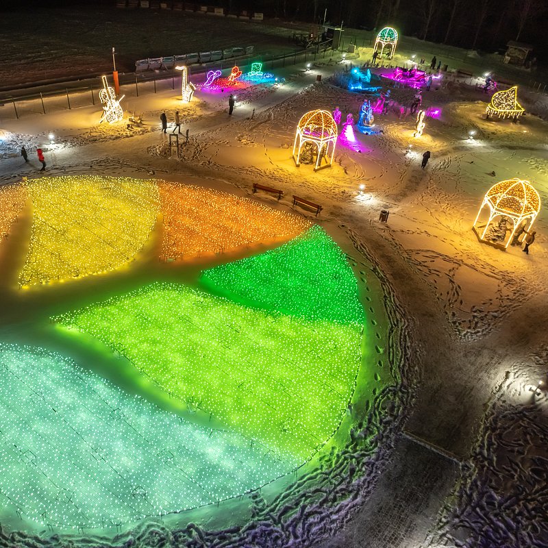 023 Lot nad Górą Parkową zimą © Konrad Rogoziński.JPG