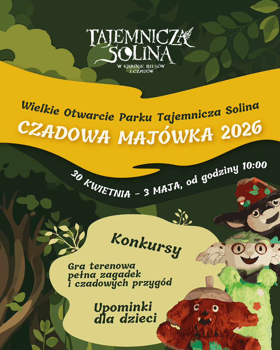 Czadowa majówka w ośrodku PKL Solina!