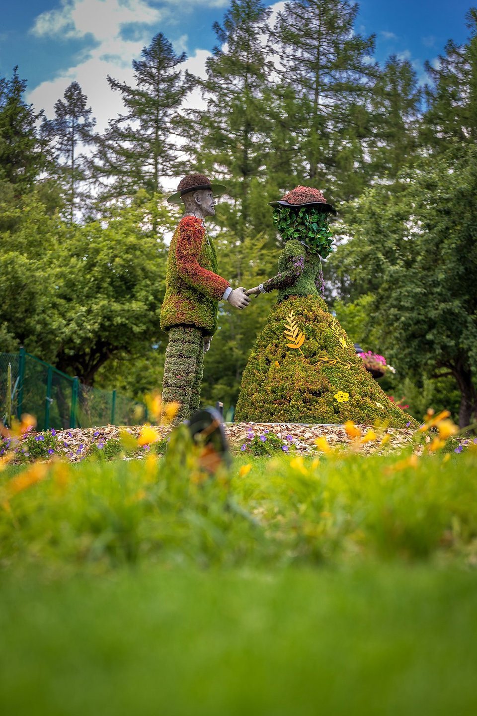 Park Muzyki i Światła w ośrodku PKL Góra Parkowa