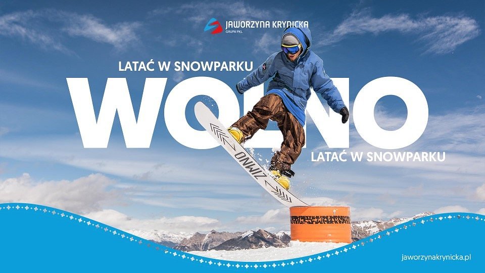 Latać w snowparku też wolno!