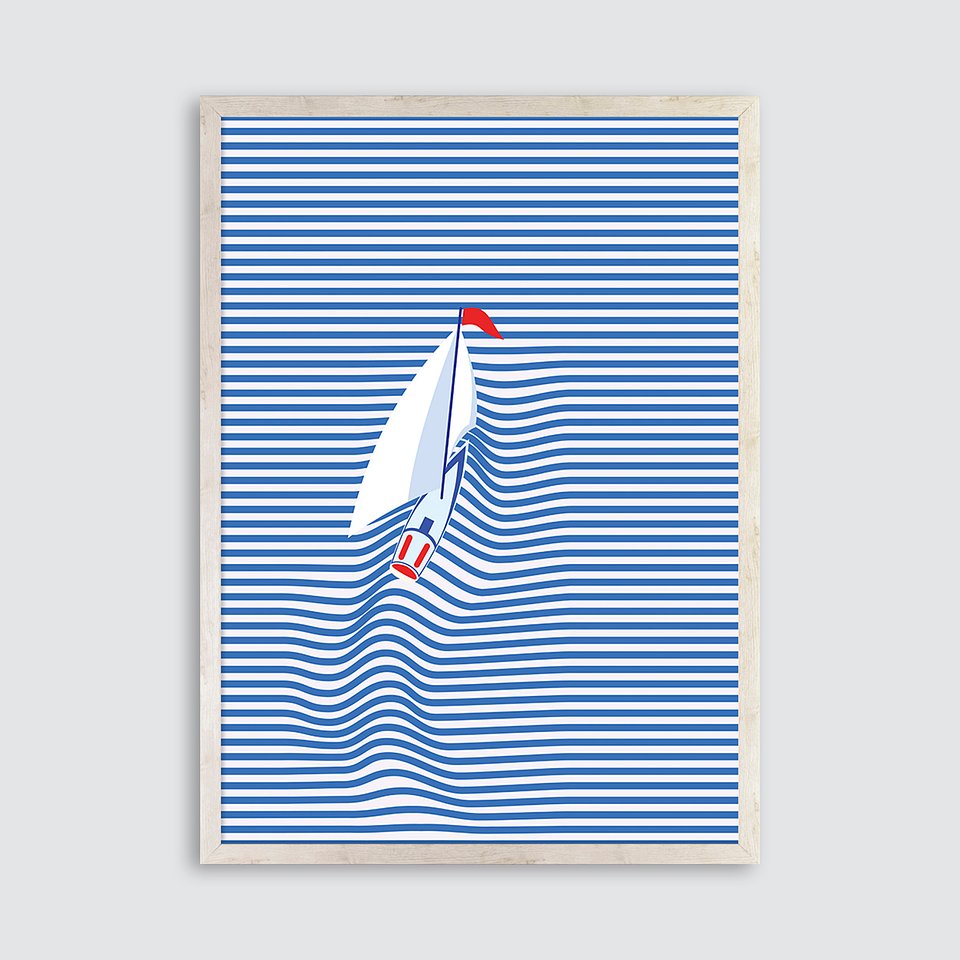Obraz SAILBOAT, cena 119 zł.jpg