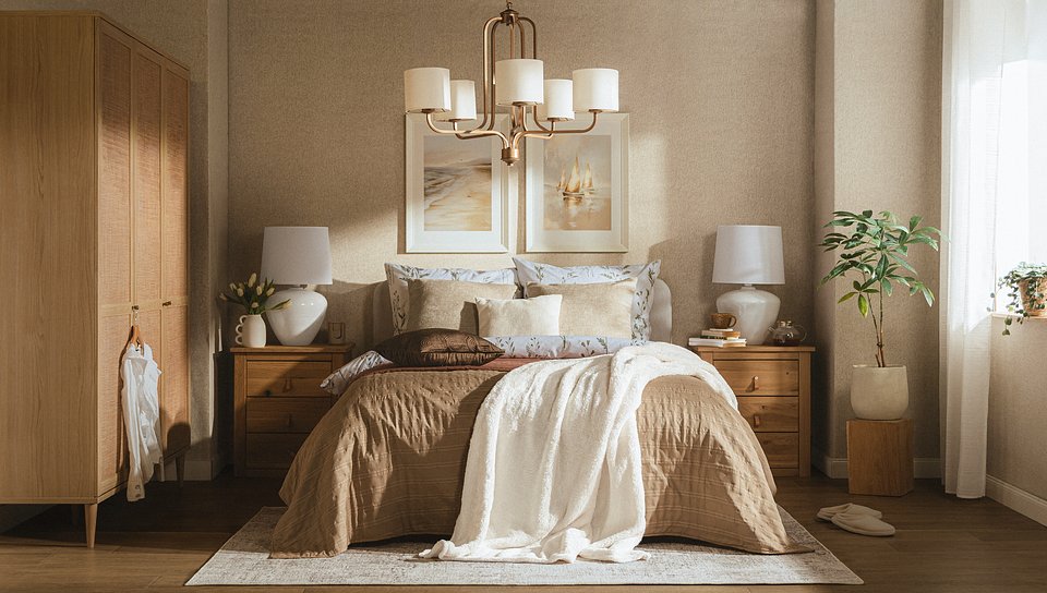 Barwy natury to obok zieleni także beże, brązy czy taupe.