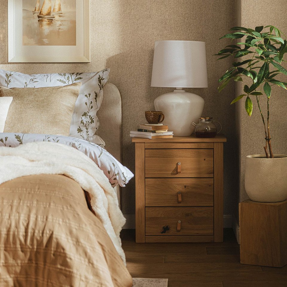 Rośliny powinny stanowić subtelny akcent aranżacji w organicznym stylu.