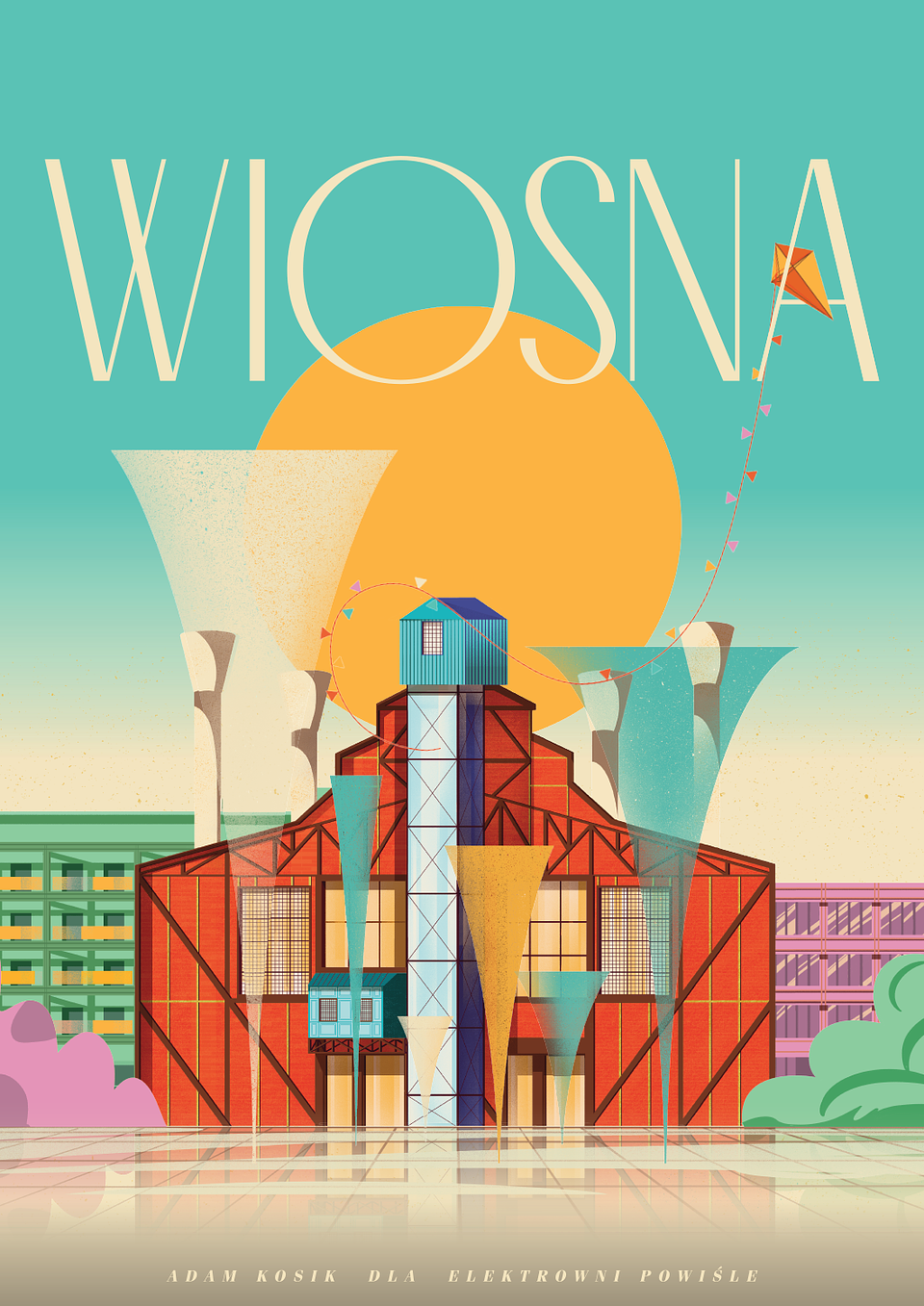 Wiosna. Adam Kosik dla Elektrowni Powiśle