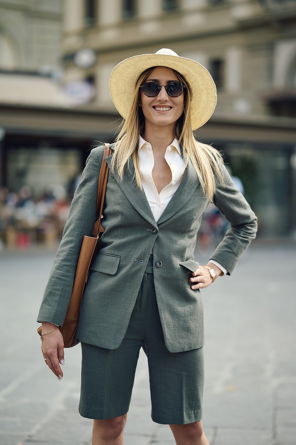 Traje bermudas lino Sumissura