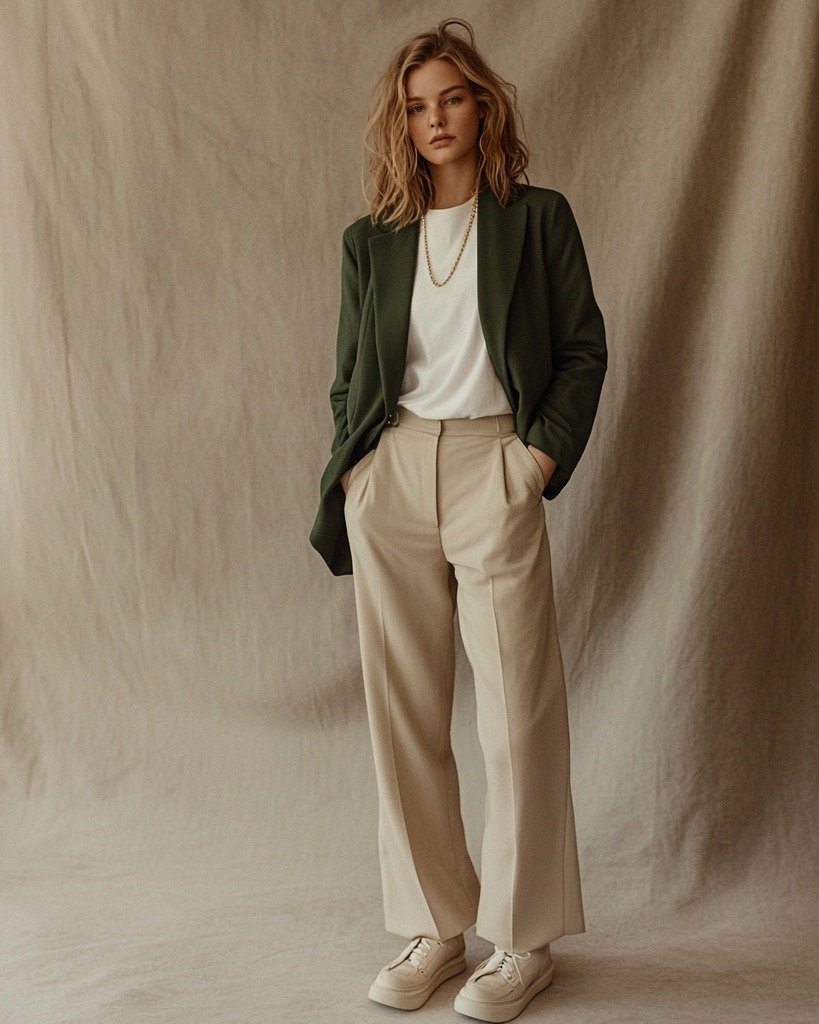 Blazer Verde Sumissura.
