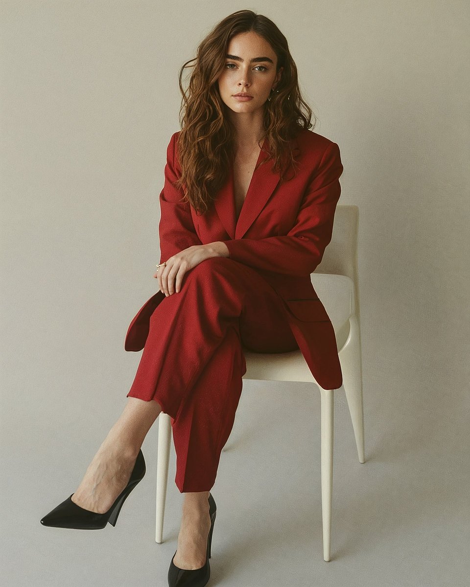 Traje rojo poder Sumissura