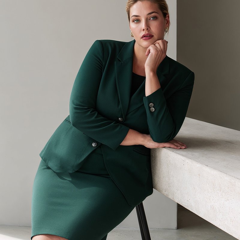 forest-green-business-skirt-suit-with-black-top.jpg