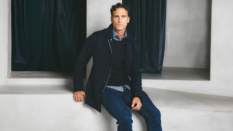 Navy Blue Field Jacket 