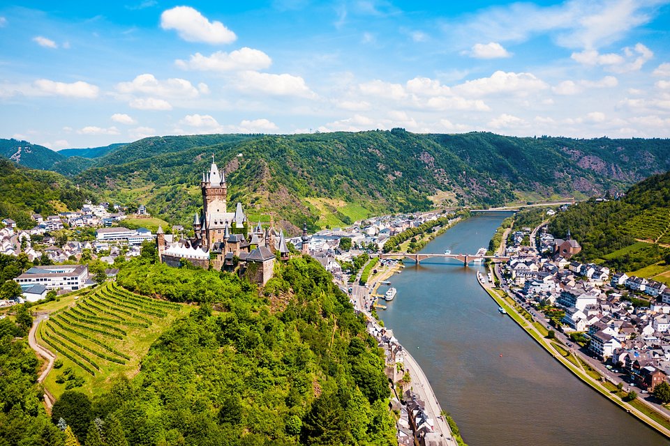 Zamek Reichsburg w Cochem, Niemcy