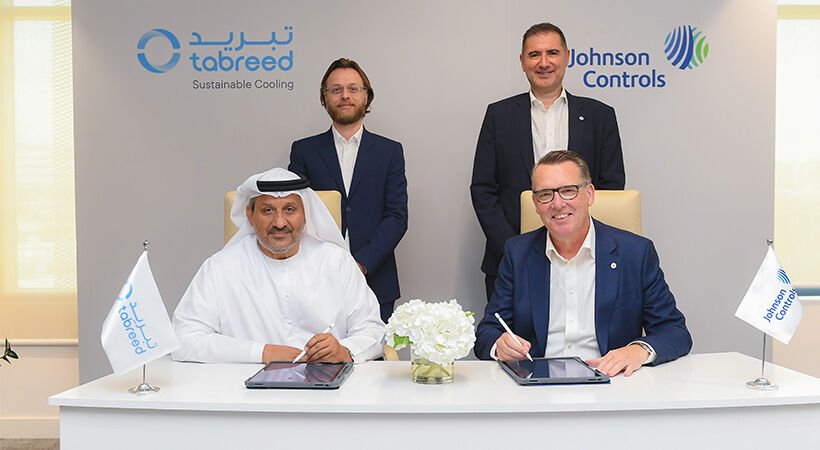 Imagen_Tabreed y Johsnon Controls firman un acuerdo a largo plazo para el desarrollo y suministro de tecnología de refrigeración de próxima generación .jpg
