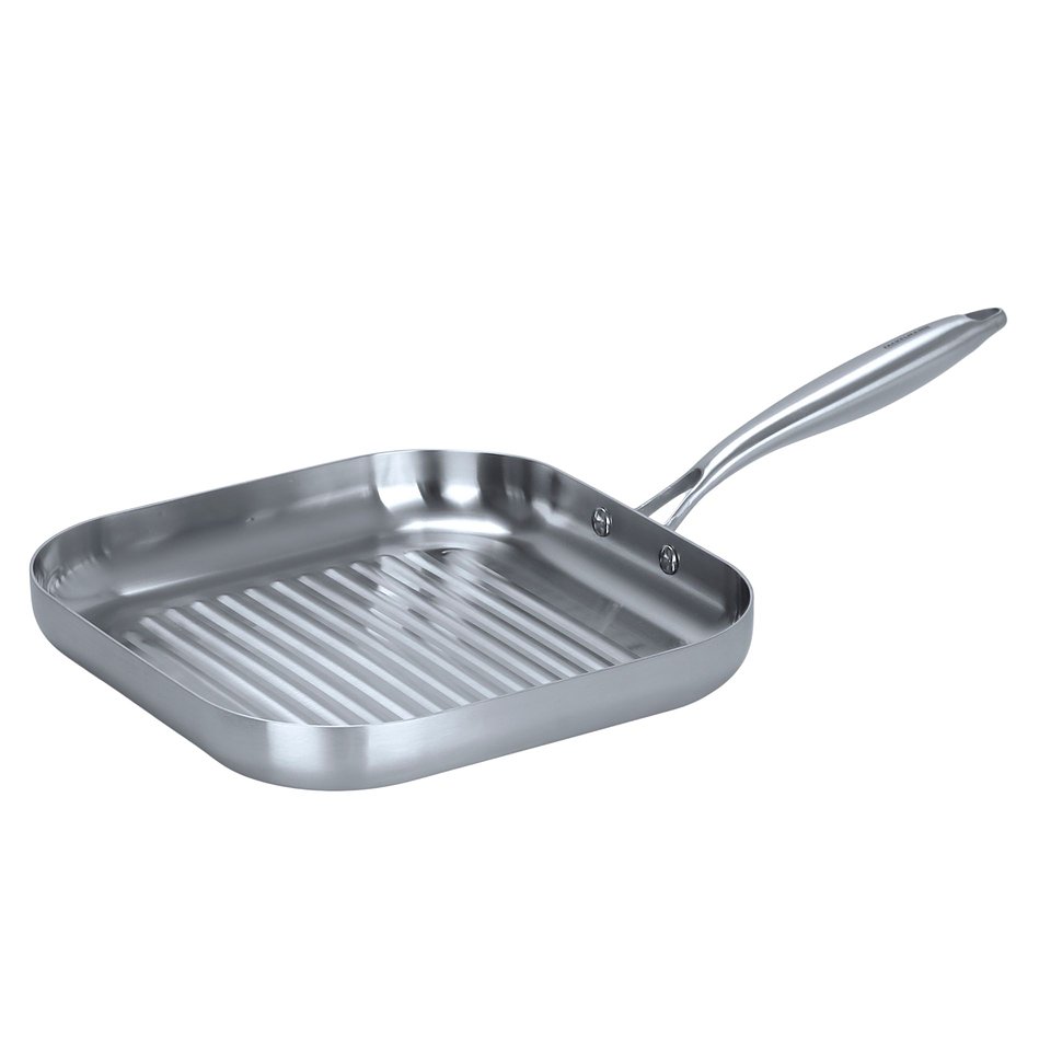 Sartén Grill de Acero Inoxidable Vita3 26 cm de Fackelmann (PVP: 26,99 €)