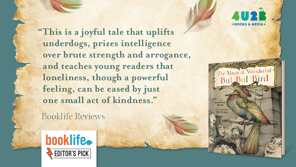 The Magical, Wonderful Bul Bul Bird has been named a Booklife Editor's Pick.