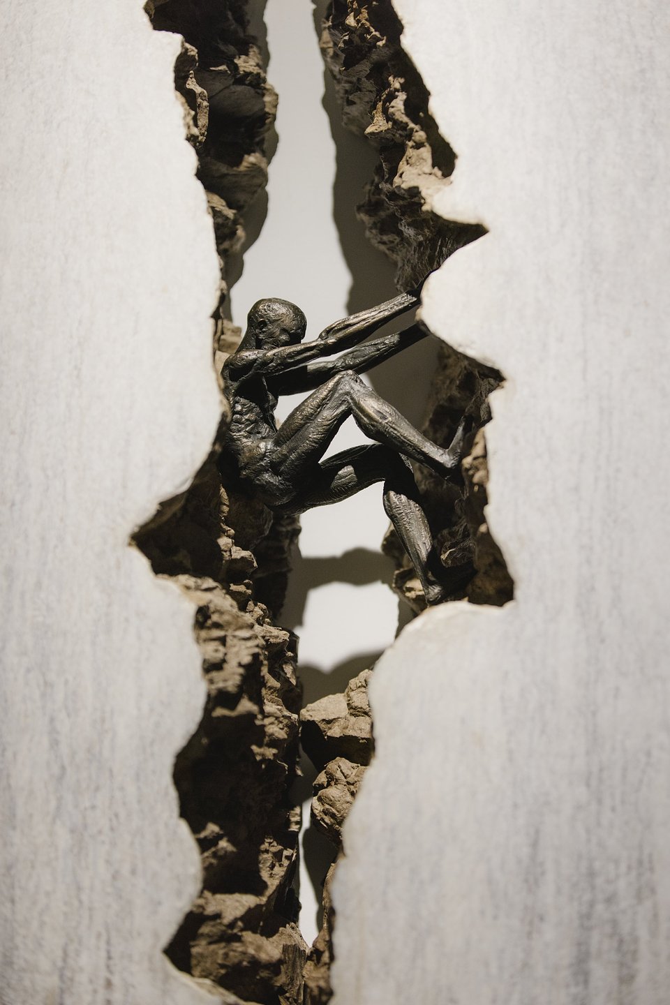  Detail of 'Foothold (XL) 3/9' by David Robinson