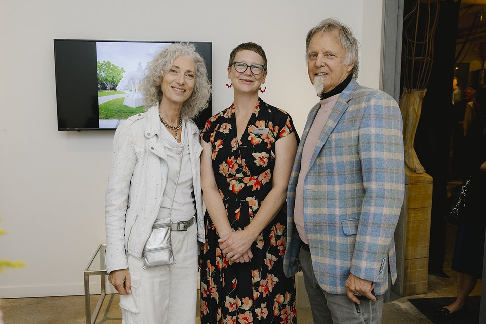 L to R, Ruth Fluevog, Erin Frizzell (CP), John Fluevog