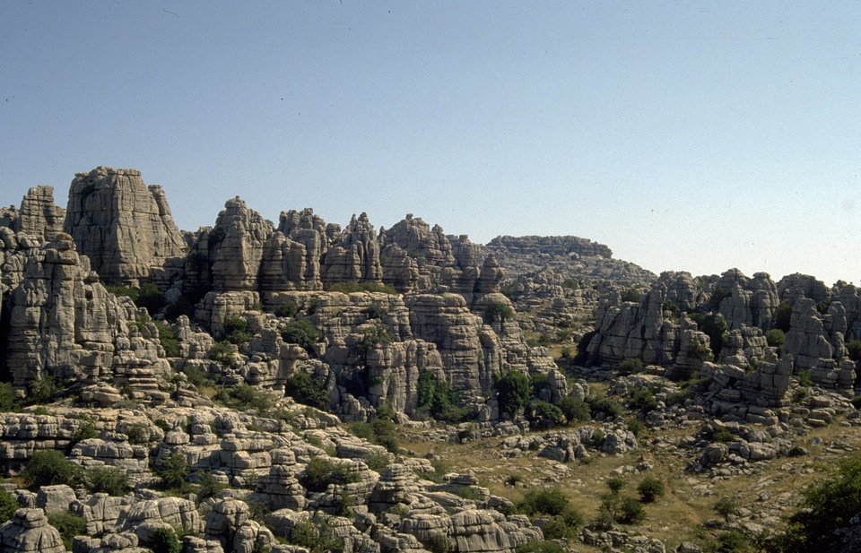 Bild: El Torcal de Antequera, eine der einzigartigsten Karstlandschaften Europas. Bildnachweis: Turismo Costa del Sol.