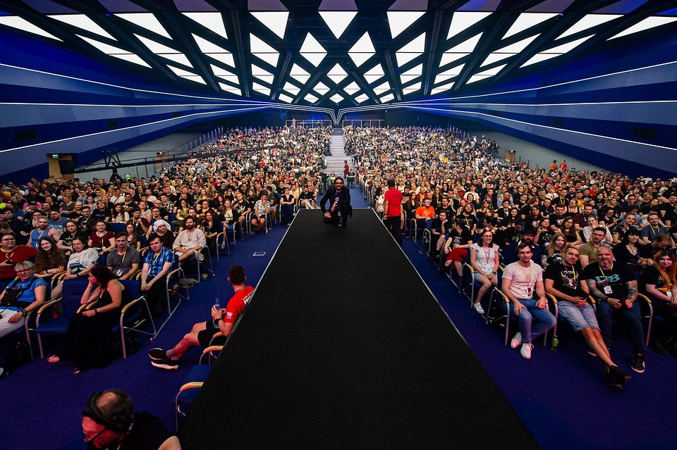 Pyrkon, Sala Ziemi, fot. Marcin Pflanz