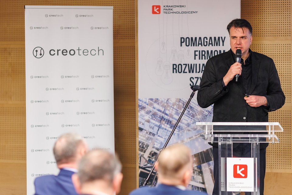 dr hab. Grzegorz Brona, Prezes Zarządu Creotech Instruments S.A.