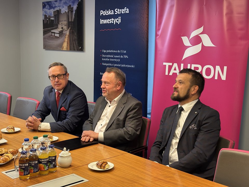 Wręczenie decyzji o wsparciu w Kopalni Wapienia Czatkowice